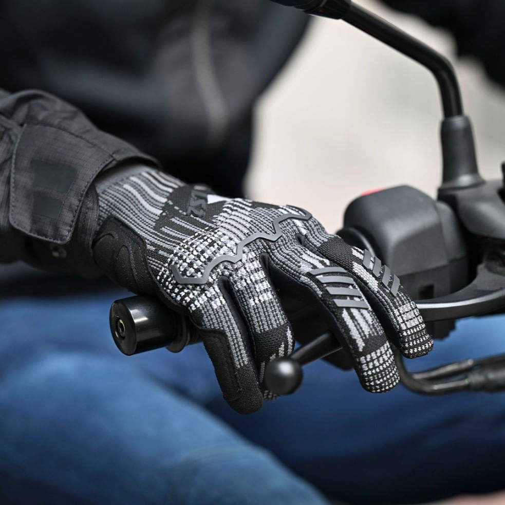 Guante LS2 Alfa Mujer Negro / Gris